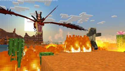 Minecraft How To Train Your Dragon 2