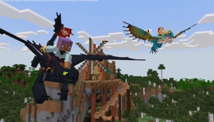 Minecraft How To Train Your Dragon 1