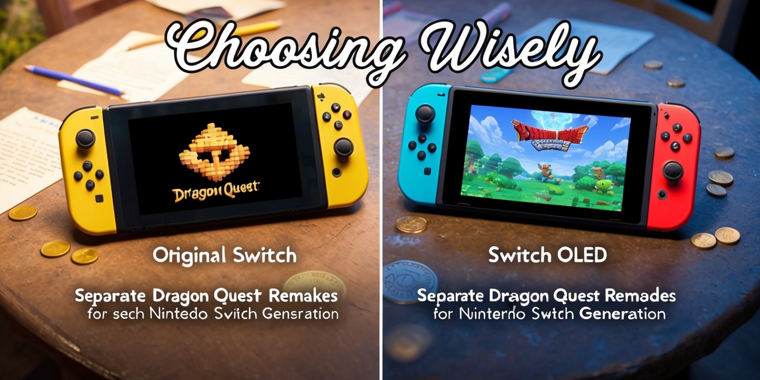 Choosing Wisely: Separate Dragon Quest Remakes for Each Nintendo Switch Generation image