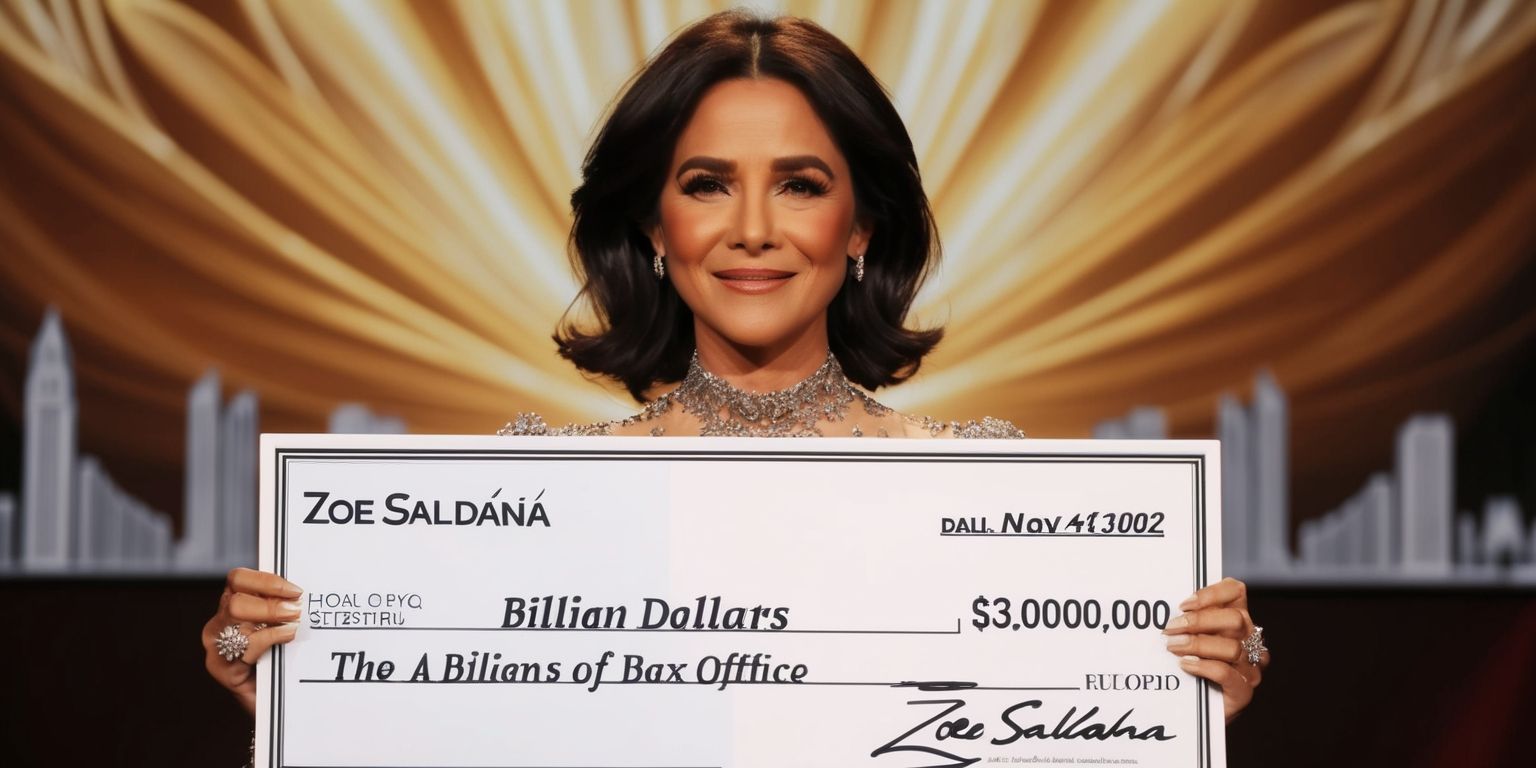 Zoe Saldaña's Unprecedented Box Office Triumph: A Billion-Dollar Legacy image