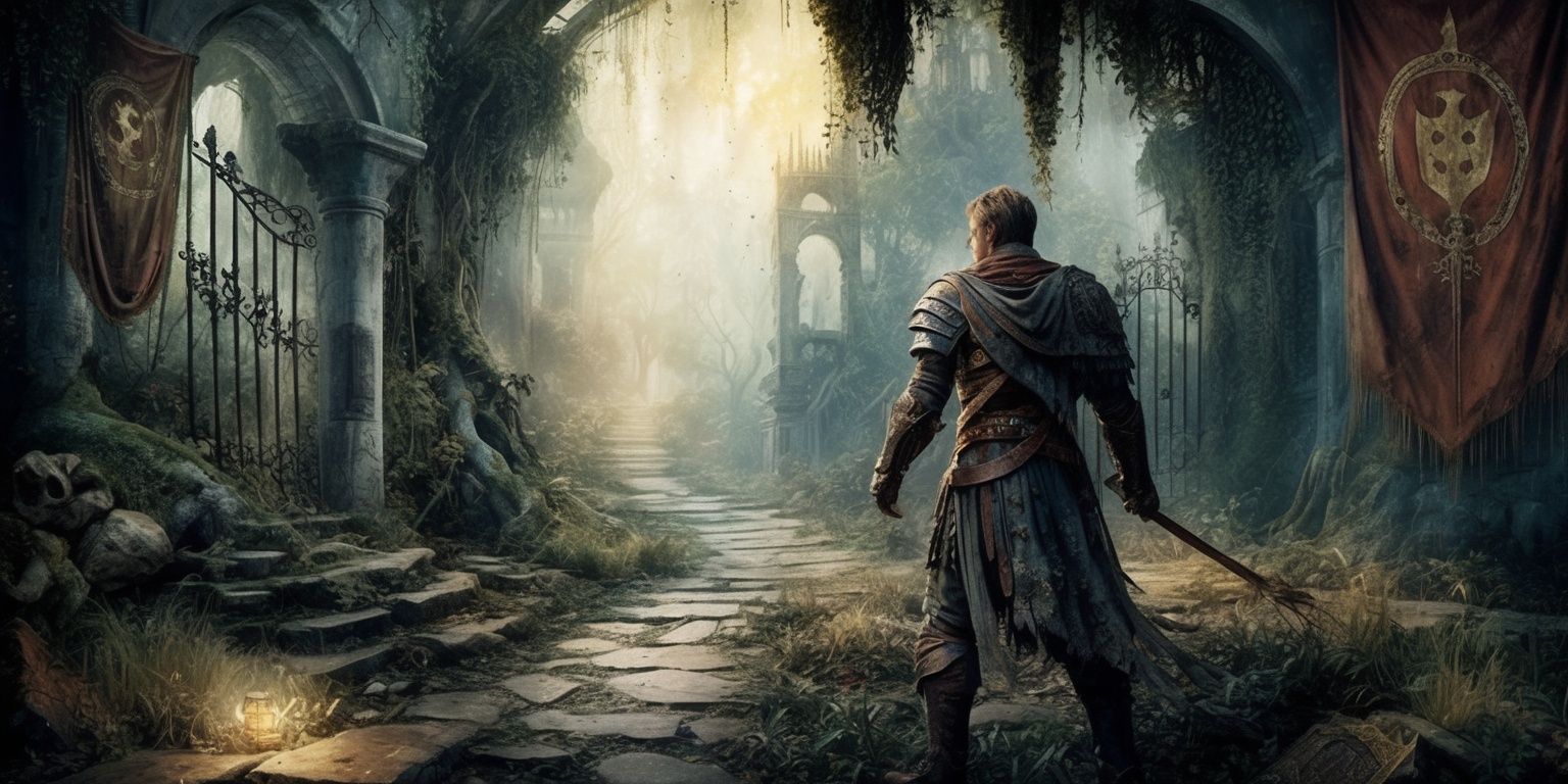 A Tapestry of Valor and Decay in a Plague-Ridden Quest image