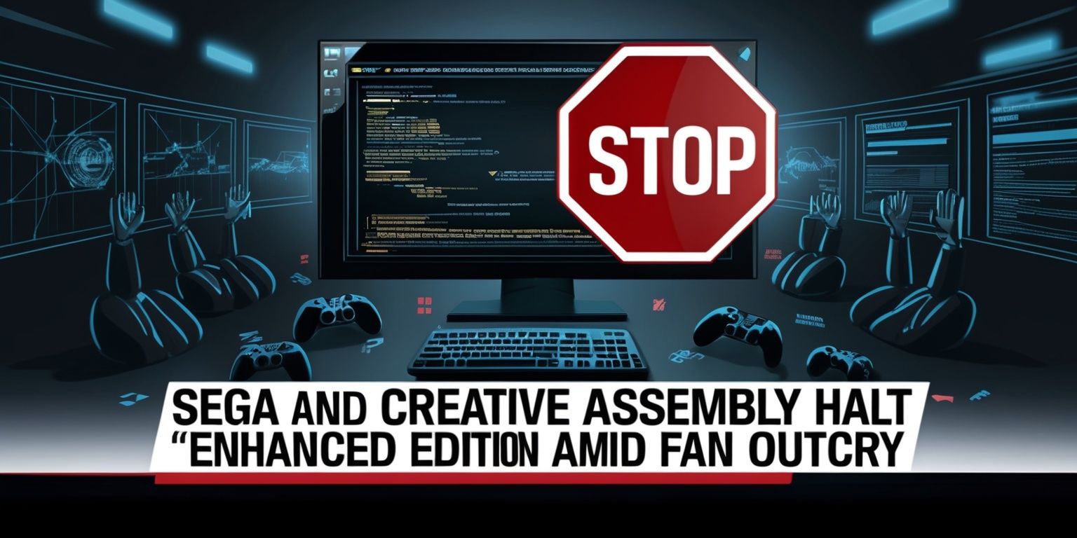 Sega and Creative Assembly Halt "Enhanced" Edition Amid Fan Outcry image