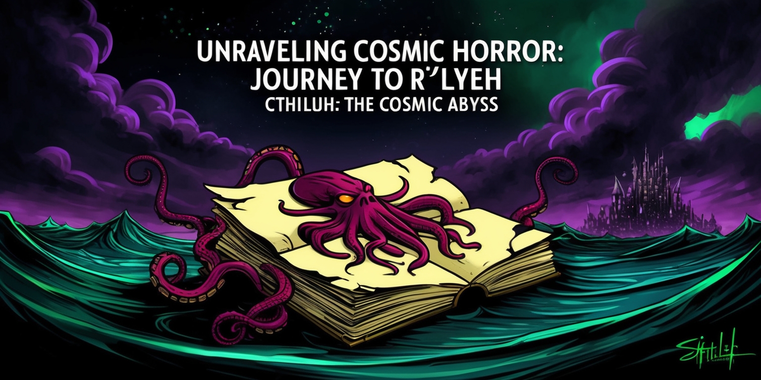 Unraveling Cosmic Horror: Journey to R'lyeh in Cthulhu: The Cosmic Abyss image