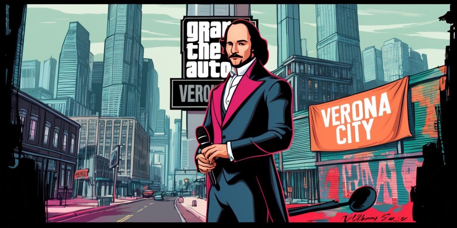 Reimagining Shakespeare: The Artistic Fusion of Grand Theft Auto and Classic Literature image