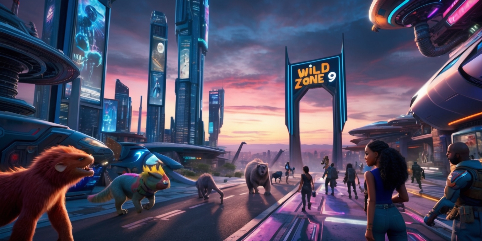 Wild Zone 9: Urban Nexus of Exploration, Strategy, and Creature Encounters image
