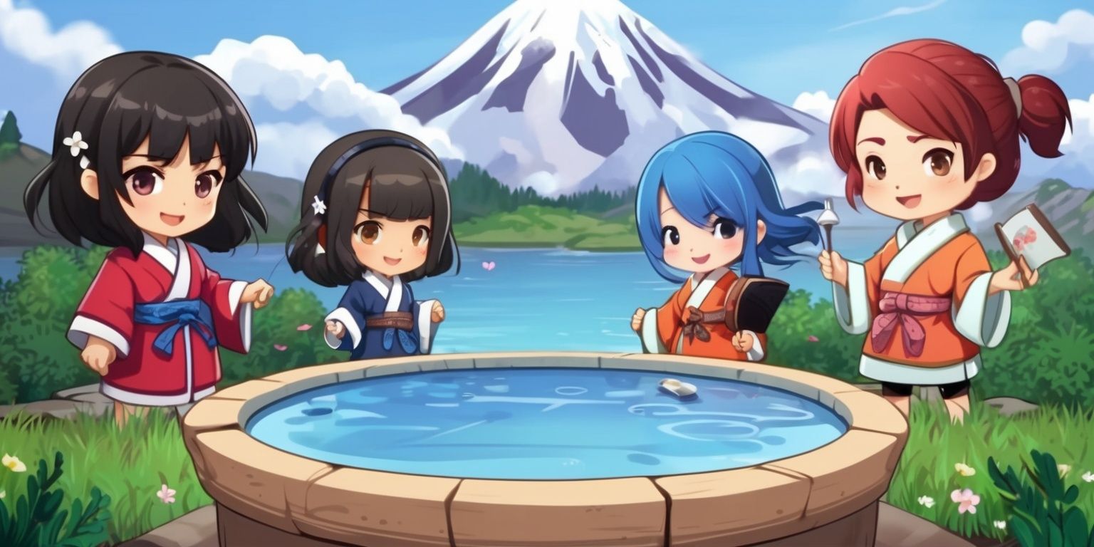 Onsen and Girls: A Harmonious Blend of Strategy, Relaxation, and Adventure image