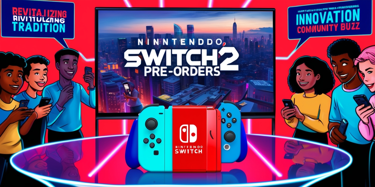 Revitalizing Tradition for Nintendo Switch 2: Pre-Orders, Innovation, and Community Buzz image