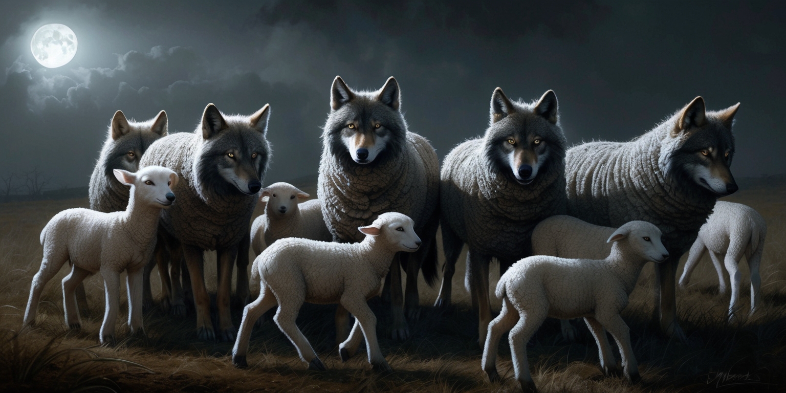 Deceptive Shadows: Unmasking Wolves Among the Lambs image